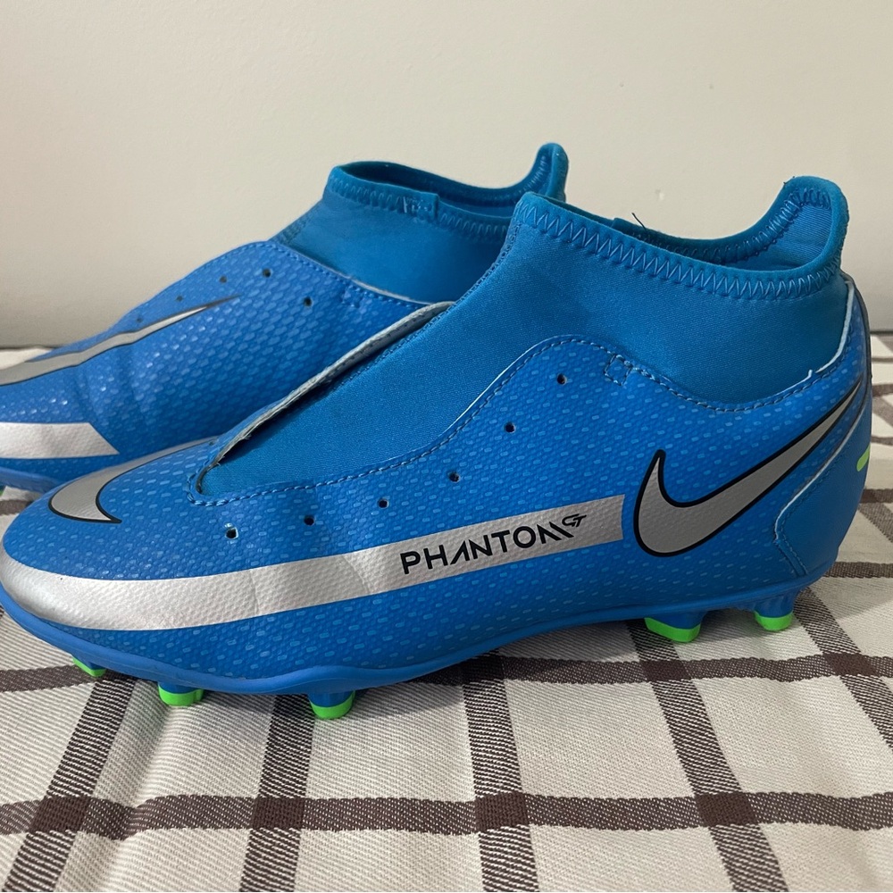 Nike Phantom GT Kids Sneakers - Blue and Gray